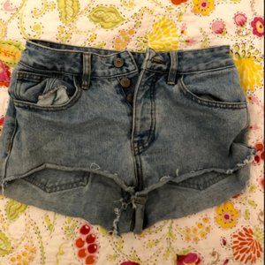 brandy melville jean shorts